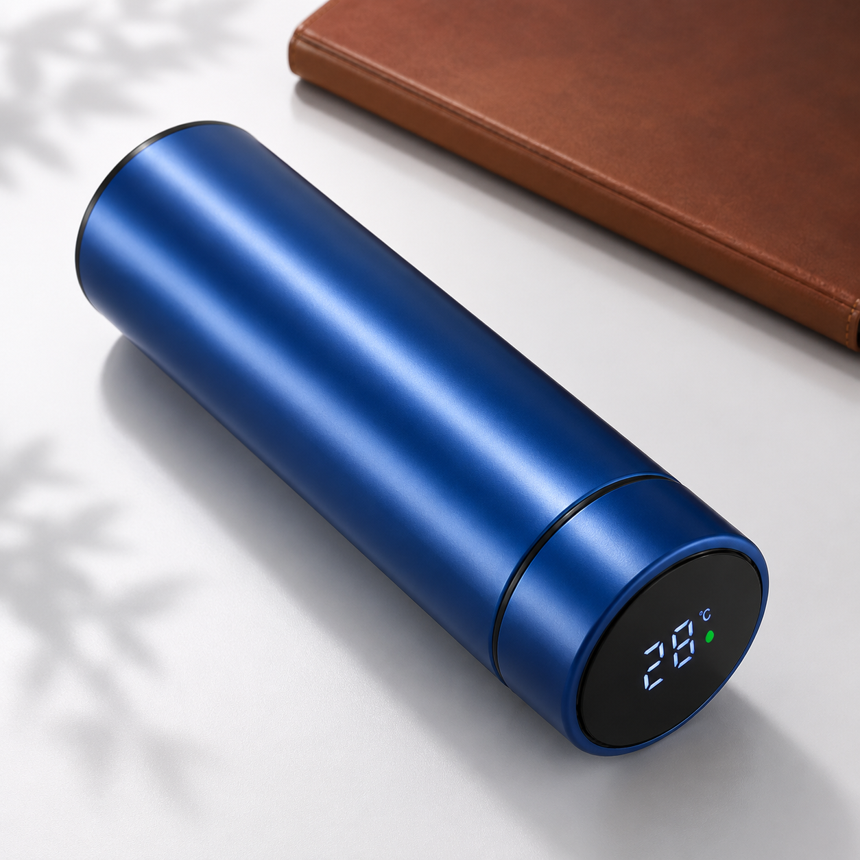 Gourde Thermos LED Intelligente 500ml - Bouteille Connectée Isotherme