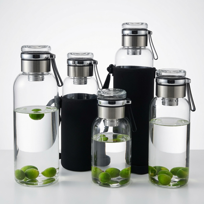 Bouteille en Verre Borosilicate 1,5L/2L