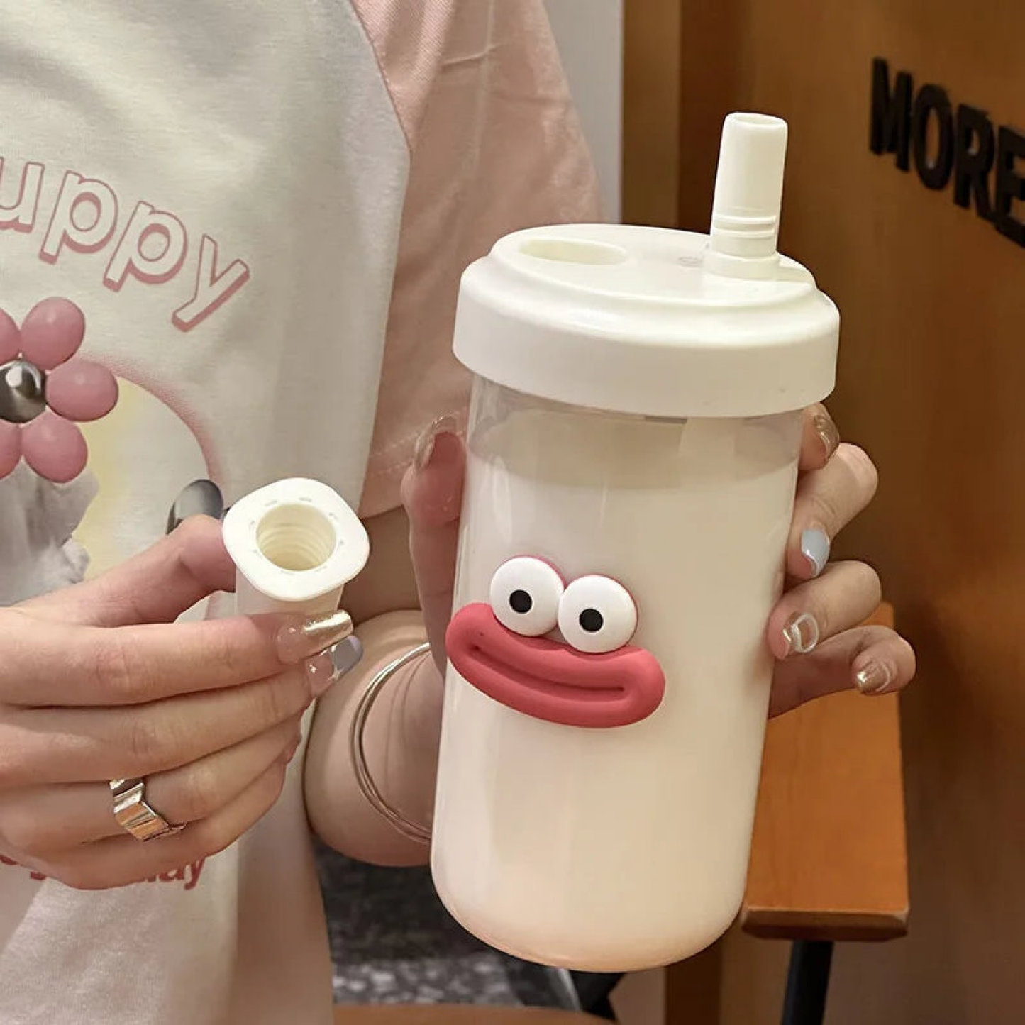 Gourde avec Paille 500/850ml