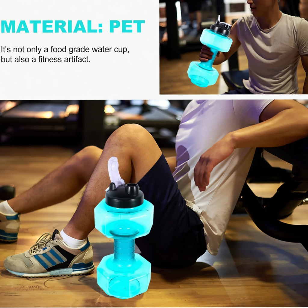 Gourde Haltère 2,2L/2,6L Fitness