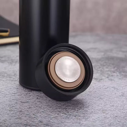 Gourde Thermos LED Intelligente 500ml - Bouteille Connectée Isotherme