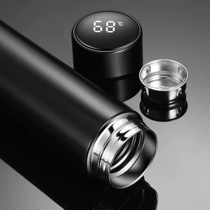 Gourde Thermos LED Intelligente 500ml - Bouteille Connectée Isotherme