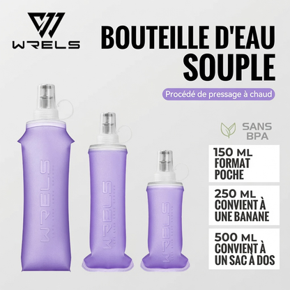 Bouteille d'Eau Pliable Silicone WRELS