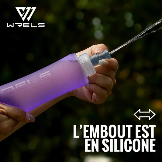 Bouteille d'Eau Pliable Silicone WRELS