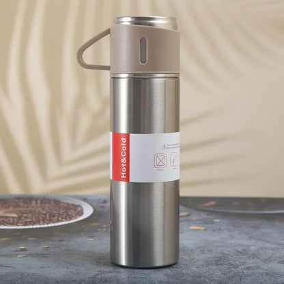 Gourde Isotherme Inox 500ml - Coffret Cadeau