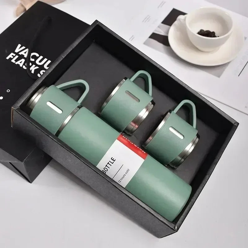 Gourde Isotherme Inox 500ml - Coffret Cadeau
