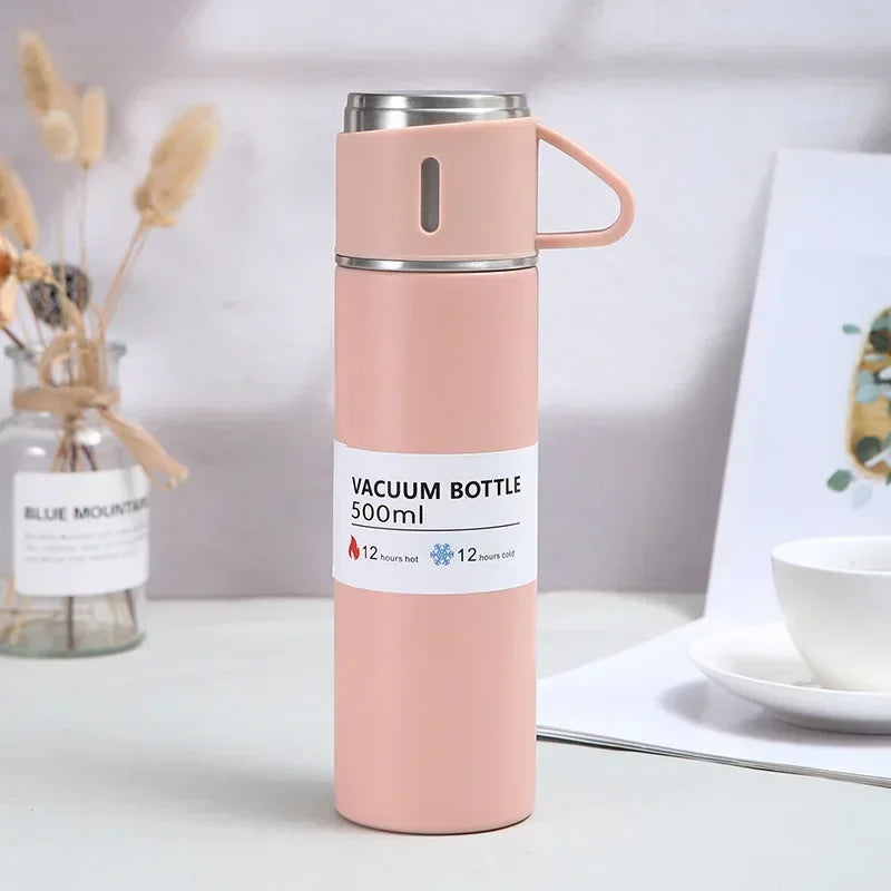 Gourde Isotherme Inox 500ml - Coffret Cadeau