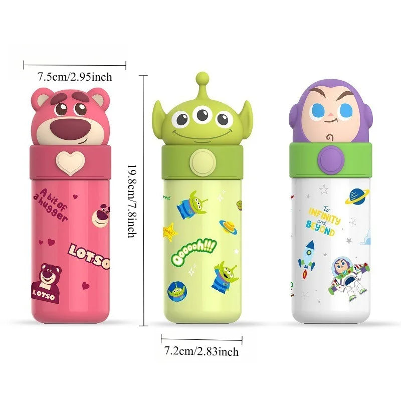 Tasse Thermos Design 350ml Inox 316 - Poignée Cœur, Cadeau Fille