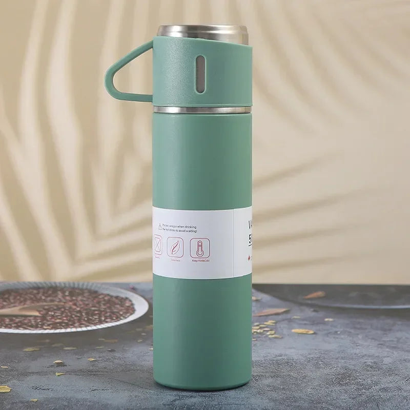 Gourde Isotherme Inox 500ml - Coffret Cadeau